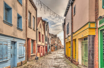 Fototapeta na wymiar Amiens, Quartier St Leu, France