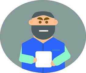 illustration of a person in a suit