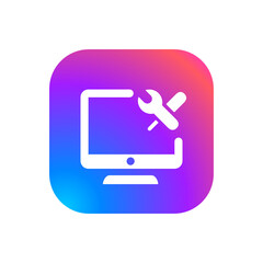 Fototapeta premium PC Setting
