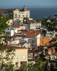 View of the city of Abrantes in Portugal