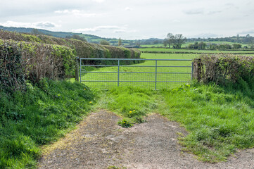 Fototapeta na wymiar Farm gate