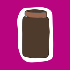 thermo cup, container for drinking in winter, we drink hot drinks in winter, thermo mug, thermo cup, thermo glass, thermo bottle, cup with a double bottom, illustration for instagram, illustration for