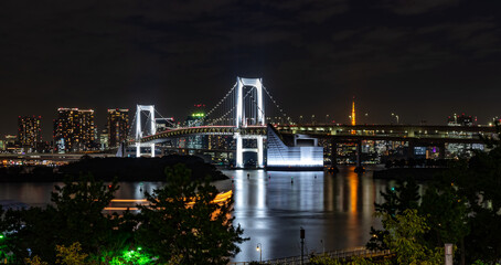 Naklejka premium Tokyo Rainbow Bridge
