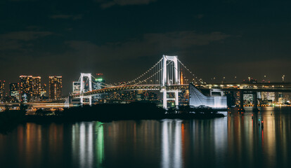 Fototapeta na wymiar Tokyo Rainbow Bridge