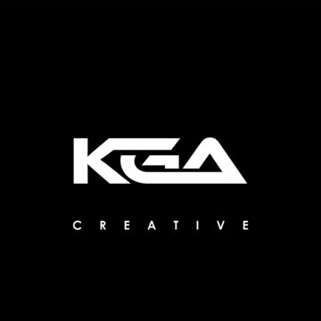 KGA Letter Initial Logo Design Template Vector Illustration	
