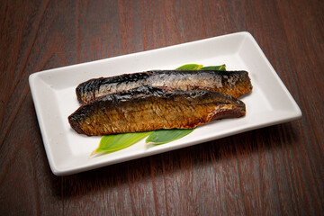 にしん蕎麦用のニシンの甘露煮