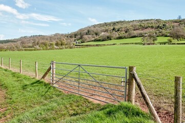 Fence in the mountains