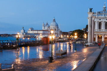 Fototapeta na wymiar Italien/Venedig/Dogana da Mar