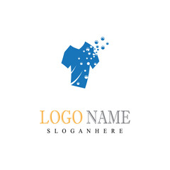 Laundry Logo Template vector symbol