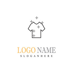 Laundry Logo Template vector symbol