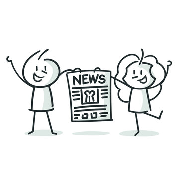 stick figures: news, newspaper, novelty (no. 57)	
