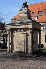 Obraz premium Denkmal für Kriegsopfer in Bad Dürkheim