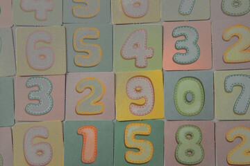 Background of numbers. Finance data concept. Matematic. Seamless pattern with numbers. financial...