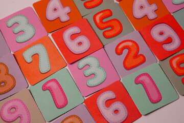 Background of numbers. Finance data concept. Matematic. Seamless pattern with numbers. financial...