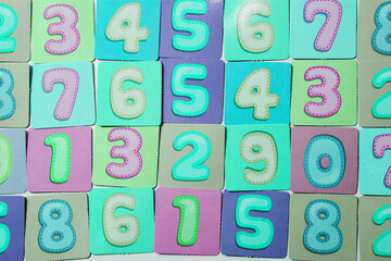 Background of numbers. Finance data concept. Matematic. Seamless pattern with numbers. financial...
