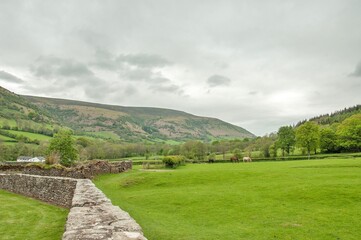 view of the mountains