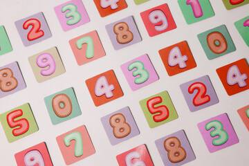 Background of numbers. Finance data concept. Matematic. Seamless pattern with numbers. financial...