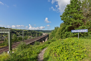 Altenbekener Viadukt (Bekeviadukt) in Altenbeken, Nodrhein-Westfalen