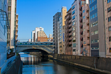 Fototapeta premium City channel