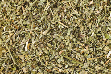 Dried catnip background texture