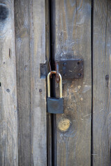 Old door lock