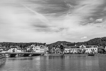 village of Gmunden in Austria