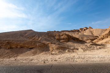landscape in the desert