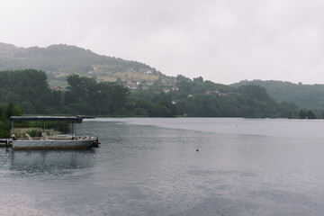 Fototapeta premium morning on the lake