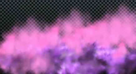 Green stink bad smell, smoke or poison gases,chemical toxic vapour.Vector realistic set of stench breath or sweat odor isolated on transparent checkered background.
