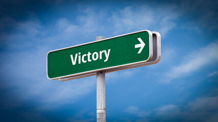 Street Sign to Victory