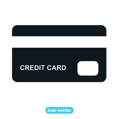 Credit Card icon template color editable. Atm symbol vector illustration for graphic and web design.