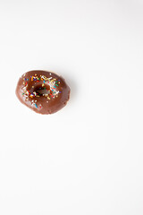 flat lay assorted donuts