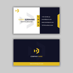 modern Business card design, vector image.