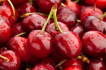 cherry focus macro detail closeup