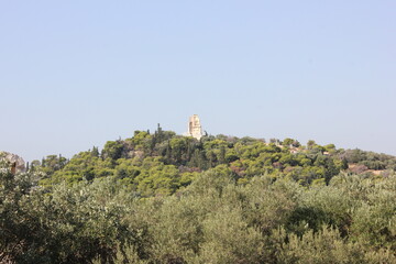 Athènes vue de l'Acropole