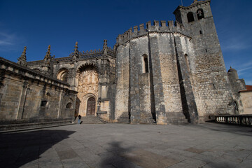  The historic Convent of Christ in the city of Tomar in Portugal