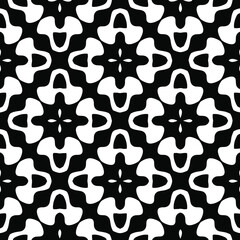 Black and white texture. seamless geometric pattern. 