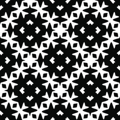 Black and white texture. seamless geometric pattern. 