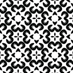Black and white texture. seamless geometric pattern. 