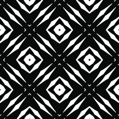 Black and white texture. seamless geometric pattern. 