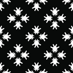 Black and white texture. seamless geometric pattern. 