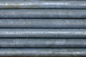 Metal pipes galvanic background