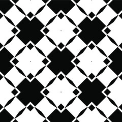 Black and white texture. seamless geometric pattern. 