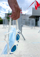 Lunettes piscine COVID