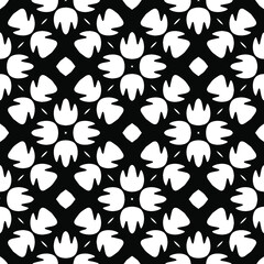  Black and white texture. seamless geometric pattern. 