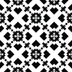  Black and white texture. seamless geometric pattern. 