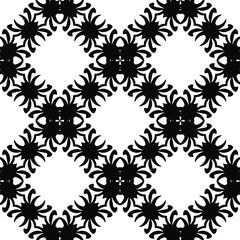 Black and white texture. seamless geometric pattern. 