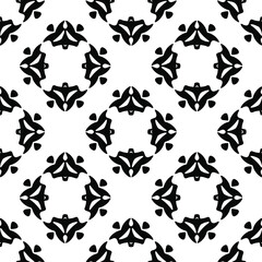  Black and white texture. seamless geometric pattern. 