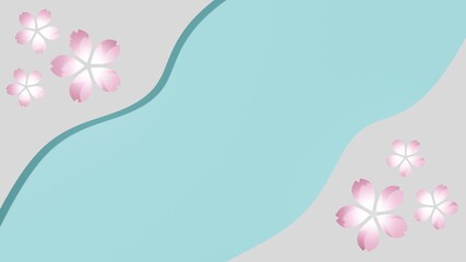 桜メッセージ　テンプレ