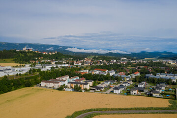 Fototapeta premium Beautiful aerial views of Slovenia